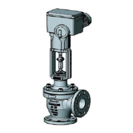 Globe valve 3256 elektrik Control pressure pressure rating Kelas 150 ke Kelas 2500 dengan lapisan luar
