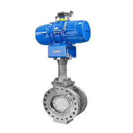 LTR 43 Anti Surge Pneumatic Butterfly Valve Paduan / Bahan Baja Versi DIN