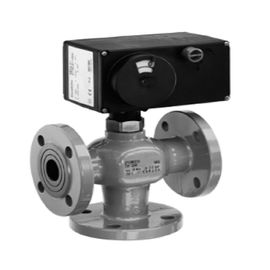 3260/3 Katup Kontrol Listrik Globe Valve PN 16 Tekanan Tanpa Lapisan