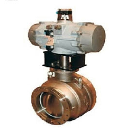 Precision Pneumatic Ball Valve Kelas 150 - Kelas 900 Peringkat Tekanan Dengan Versi ANSI