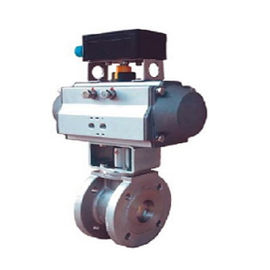 BR 26k Pneumatic Control Valve Dengan -10 - 200 ° C / 14 - 392 ° F Suhu Sedang