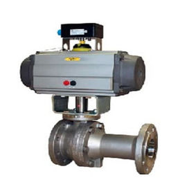 Katup Kontrol Kecepatan Pneumatic Ringan / Baja Pneumatic Supply Ball Valve