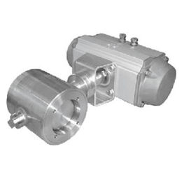 Paduan / Baja BR 23s Pneumatic Control Valve Versi DIN Segmented Ball Valve DIN