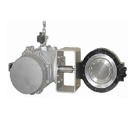 PN 10 - PN 40 Butterfly Valve Pneumatic Tekanan Tanpa Lapisan Bahan Logam