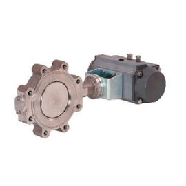 DIN Versi Pneumatic Control Valve Butterfly Control Valve NPS 3 - NPS 32 Ukuran