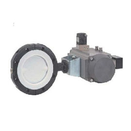 Katup Kontrol Pneumatik Tahan Lama Udara Digerakkan Butterfly Valve PTEF Lining BR 10e