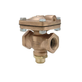 Katup Pengurangan Tekanan Tubuh Perunggu Koneksi Threaded NPTF Dengan Positioner 3200MD