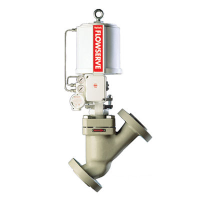Class 150 Globe Control PN 10 Linear Valve dengan LOGIX 520MD 3200MD 3800MD Positioner