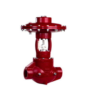 Katup kontrol tekanan tinggi, EFG 2150 SMT PB 2 IV bahan baja warna merah regulator tekanan ukuran, 2 ''