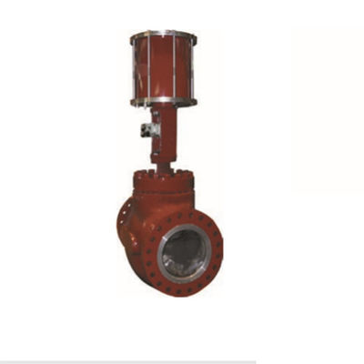 Masoneilan 41005 series globe-cage-dipandu katup dengan katup digital positioner globe-style control valve