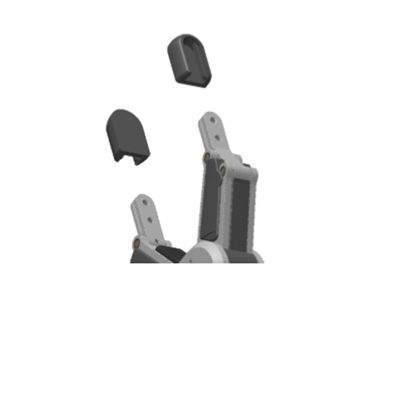 onrobot robotic gripper RG 6 robot industri pengemasan lengan robot menggabungkan dengan ABB IRB 1600