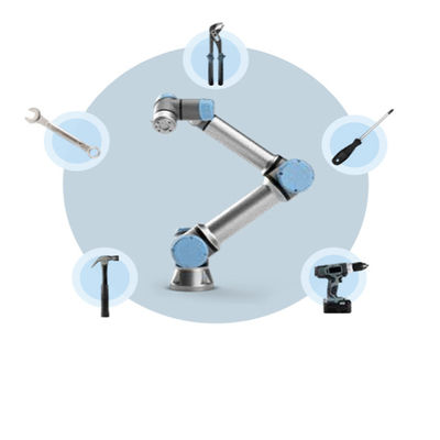 6 Sendi Berputar 11 Lbs IP54 Collaborative Robot Arm