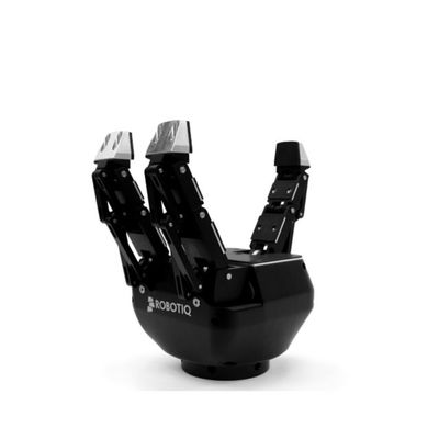 ROBOTIQ 3-jari robot adaptif gripper dikombinasikan dengan robot kolaboratif AUBO i5 untuk memilih robot