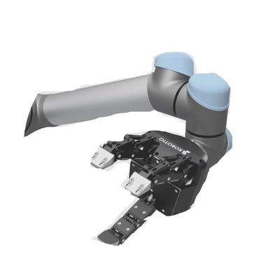 ROBOTIQ 3-jari robot adaptif gripper dikombinasikan dengan robot kolaboratif AUBO i5 untuk memilih robot