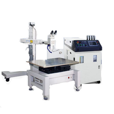Mesin las laser Han digabungkan dengan robot kolaboratif 6 sumbu merek Cina Elfin 5