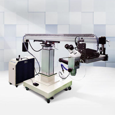 Mesin las laser Han digabungkan dengan robot kolaboratif 6 sumbu merek Cina Elfin 5