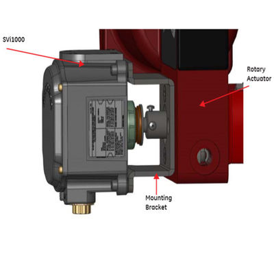 Masoneilan SV II ESD SIL3 Perangkat Shutdown Darurat &amp; PST positioner katup kontrol