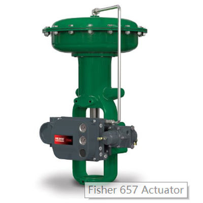 Katup aktuator Fisher 657 dan 667 dirancang untuk menyediakan pengoperasian katup penggerak on / off atau throttling yang andal