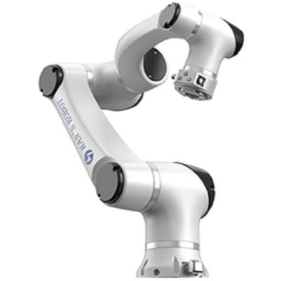 Lengan robot kolaboratif dengan 6 sumbu Hans E5 dan digunakan untuk pengelasan dan penggilingan robot pengelasan mig