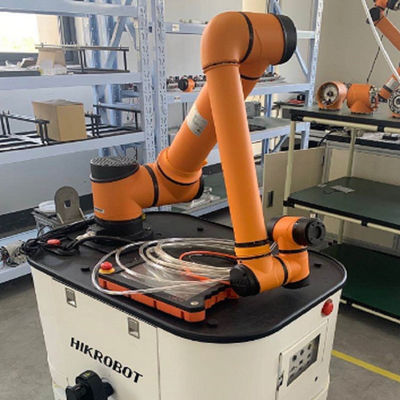 cobot dari Aubo E3 robot lengan 6 sumbu dengan biaya rendah dan fleksibel untuk robot las mag