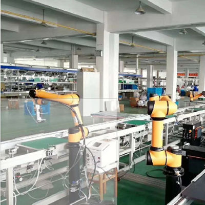 cobot dari Aubo E3 robot lengan 6 sumbu dengan biaya rendah dan fleksibel untuk robot las mag