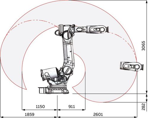 ABB IRB 6700 Payload 200kg 6 Axis Robotic Welding Arm