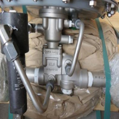 Fisher Type ACE95 Vapor Saver Tank Blanketing Valve dengan teknologi titik setel rendah regulator Fisher