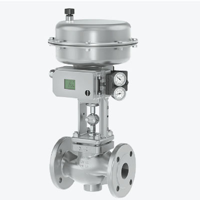 samson 3241 globe control valve dari ANSI 300 pressure class rating dan Stainless Steel untuk valv valv