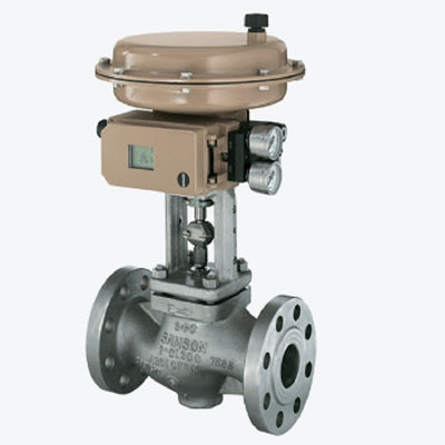 samson 3241 globe control valve dari ANSI 300 pressure class rating dan Stainless Steel untuk valv valv