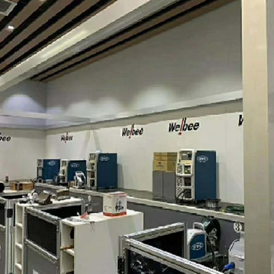 robot las OTC FD-B4S 7 sumbu playload lengan robot 4kg dan mencapai 1.4m sebagai robot las mig