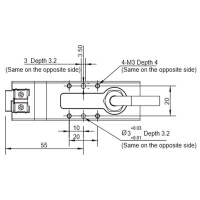Gripper robot merek terkenal Cina DH-ROBOTICS PGE-5 untuk Mesin Perawatan lengan robot 6 sumbu