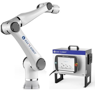Sertifikat CE Pengelasan Program Mudah Robot Kolaboratif Elfin E05 5kg 800mm kualitas tinggi harga bagus Han's Cobot