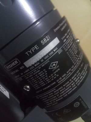 Fisher3582 Pneumatic Valve Positioner Dengan Sliding-Stem Control Valve Assemblies