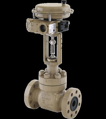 Samson Globe Valve 3251kombinasi dengan aktuator untuk mengatur laju aliran atau suhu