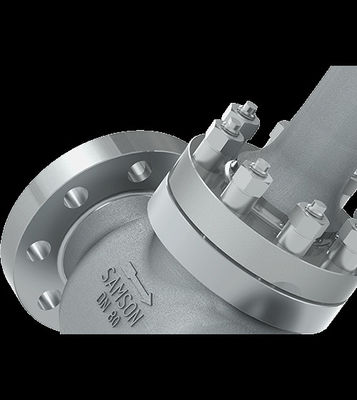 Samson Globe Valve 3251kombinasi dengan aktuator untuk mengatur laju aliran atau suhu