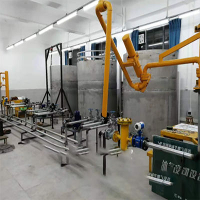 Skid Pompa Pendorong Bahan Bakar Cairan Duplex Peralatan Terintegrasi Cina Dikombinasikan Dengan Pengontrol FISH-ER DVC 6200