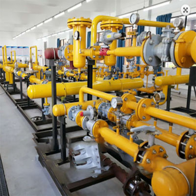 Skid Pompa Pendorong Bahan Bakar Cairan Duplex Peralatan Terintegrasi Cina Dikombinasikan Dengan Pengontrol FISH-ER DVC 6200