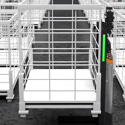 Mobile Robot Stabilitas Tinggi Robot Transportasi Adaptasi Diri Beradaptasi Dengan Forklift Fleksibilitas Operator Yang Berbeda