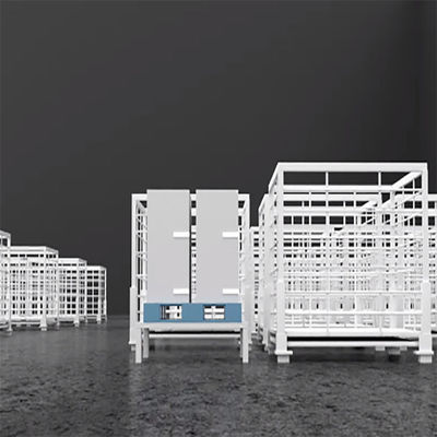 Robot Seluler Forklift, Robot Transportasi Efisiensi Stabilitas Tinggi Beradaptasi Dengan Forklift Operator Yang Berbeda