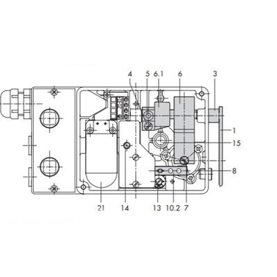 Samson Type 4763 Electro Pneumatic Positioner Dengan Berbagai Katup