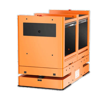 AGV Conveyor 4 * 30KG Nilai Beban 1787mm Diameter Rotasi Robot Gudang Docking Otomatis