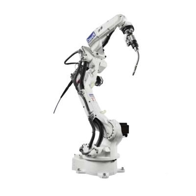 Robot Las 6 Axis OTC FD-B6 ARC Welding Robot Dengan Playload 6kg Mencapai 1445mm Mig Robotic Welding