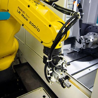 Muatan 7kg Mencapai 717mm LR Mate 200iD Pilih Dan Tempatkan Lengan Robot