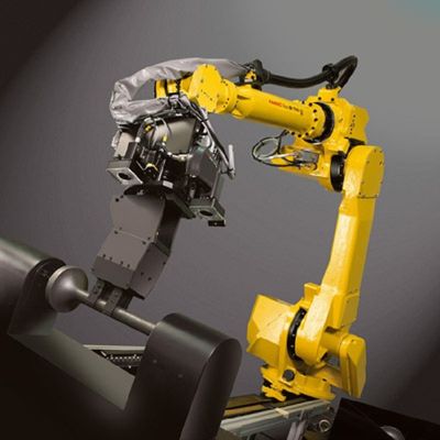 M-710iC / 50 Payload 7kg Jangkauan 717mm 6 Axis Industrial Robot Arm