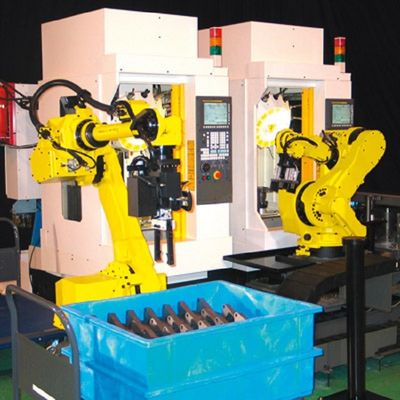 M-710iC / 50 Payload 7kg Jangkauan 717mm 6 Axis Industrial Robot Arm