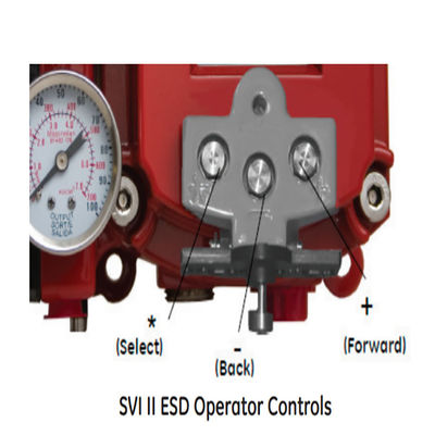 MSVI II ESD Dengan HART Communication Platform Digital Valve Controller