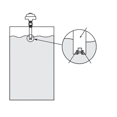 Magnetrol Ultrasonic Level Switch 910 Series Digunakan Sebagai Pengukuran Level