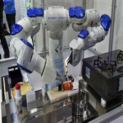 Collaborative Robotic Arm 6 Axis Of HC20XP Untuk Automasi Pengemasan Sebagai Robot Cobot