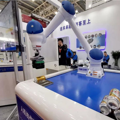 Collaborative Robotic Arm 6 Axis Of HC20XP Untuk Automasi Pengemasan Sebagai Robot Cobot