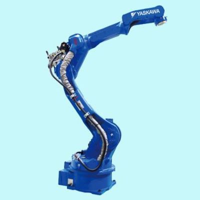 Robot Welding Aluminium Motoman GP110 6 Axis Robot Untuk Arc Welding Robot